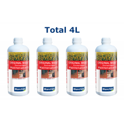 Blanchon Original Wood Environment Maintenance Oil 4L (four 1L cans) 01770000 (BL)